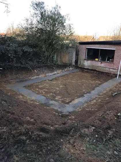 Outbuilding Extenstion in Bexley